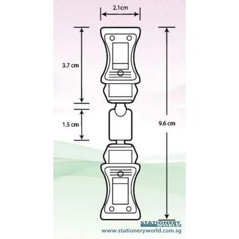 Pop Clips Pack of 5 D-PC-08
