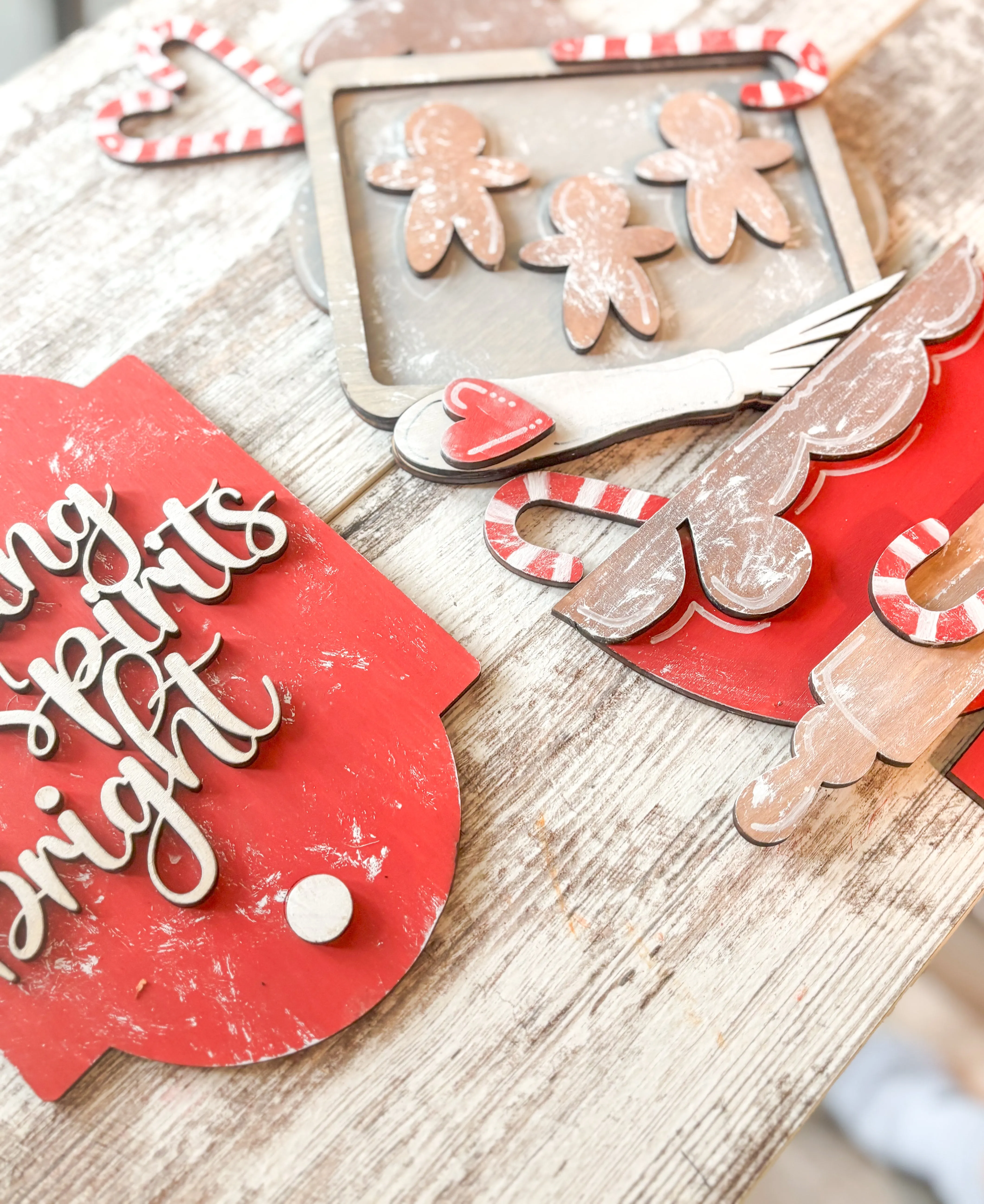 Porch Leaner Interchangeable Gingerbread Add On DIY Kit