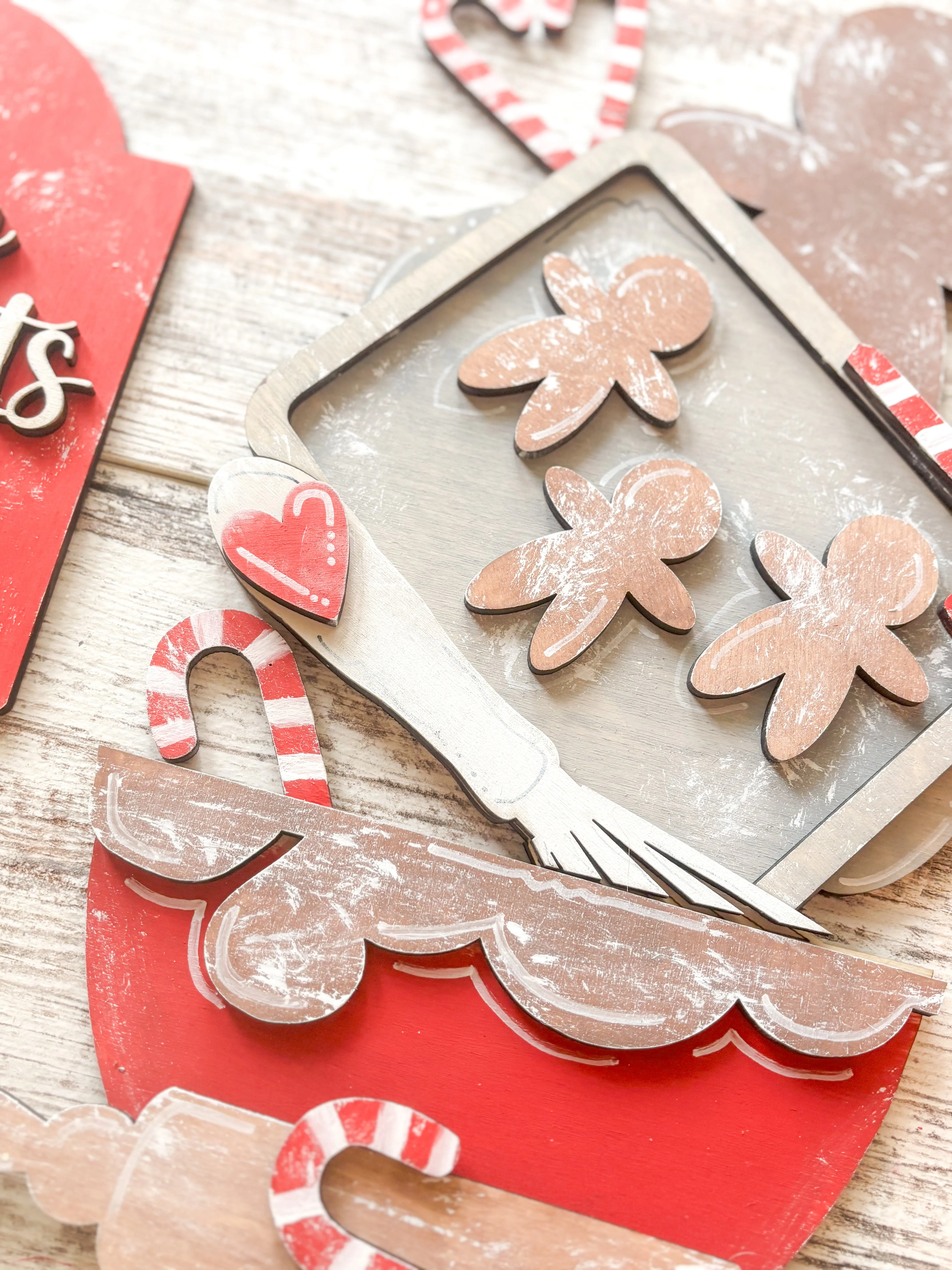 Porch Leaner Interchangeable Gingerbread Add On DIY Kit