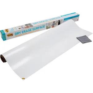 Post-it Self-Stick Dry Erase Film Surface, 36 x 24, White
