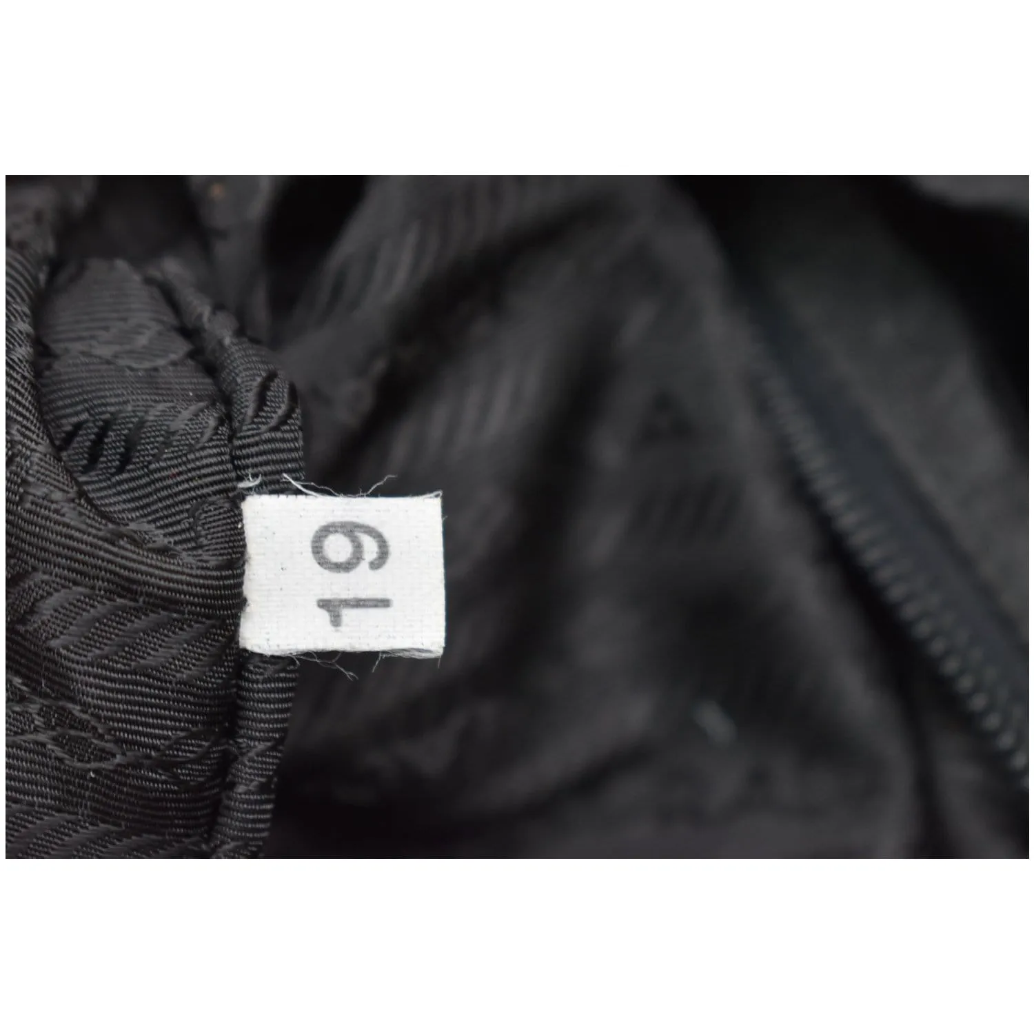 PRADA Nylon Backpack Bag Black