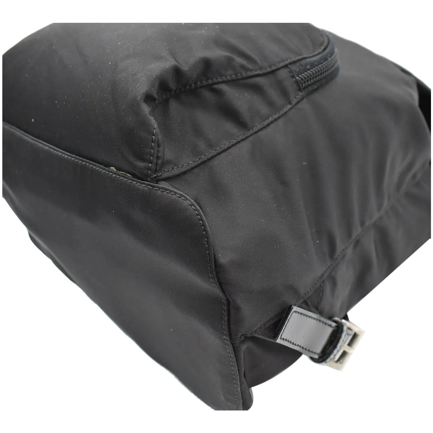PRADA Nylon Backpack Bag Black