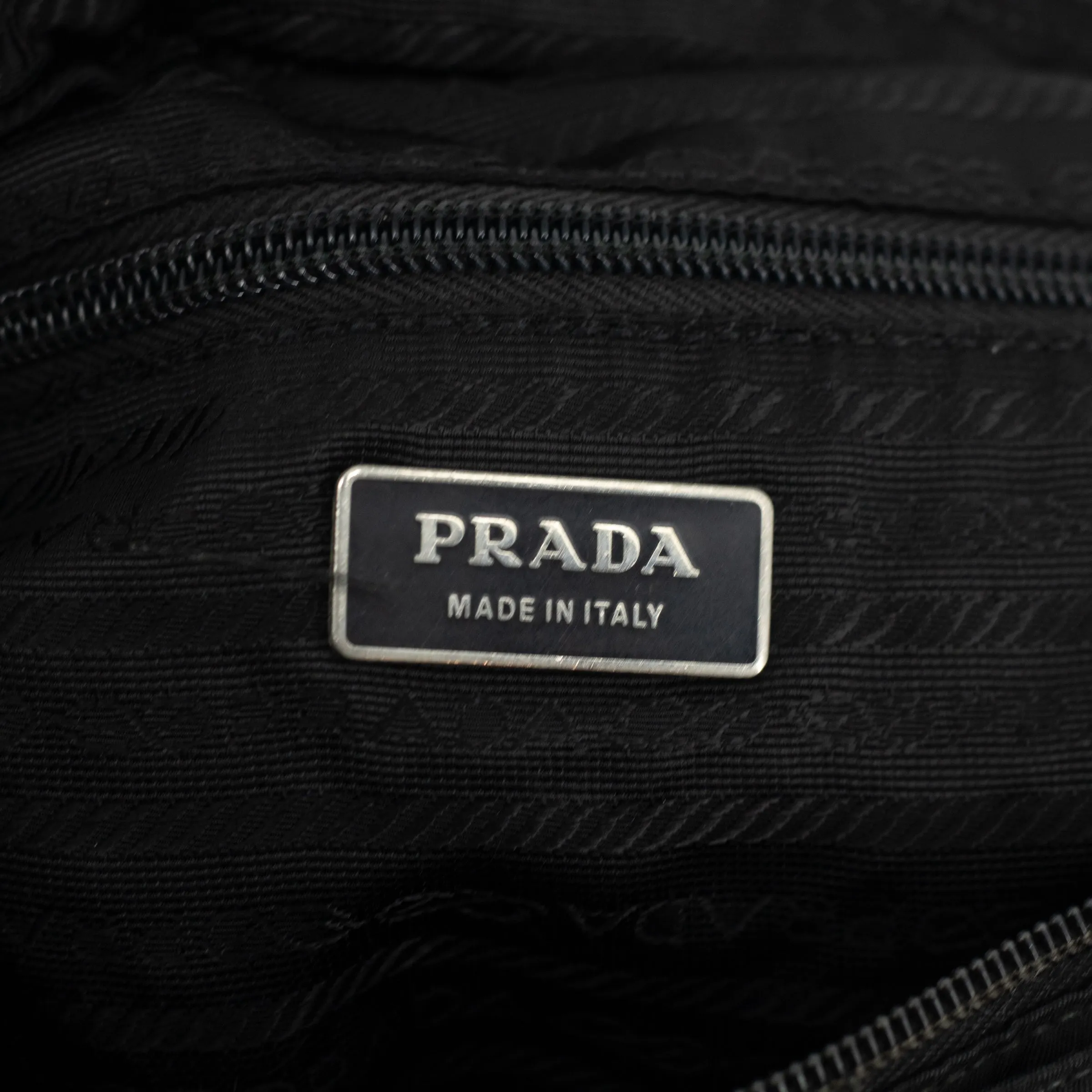 Prada Nylon Black Messenger Crossbody Bag #1767