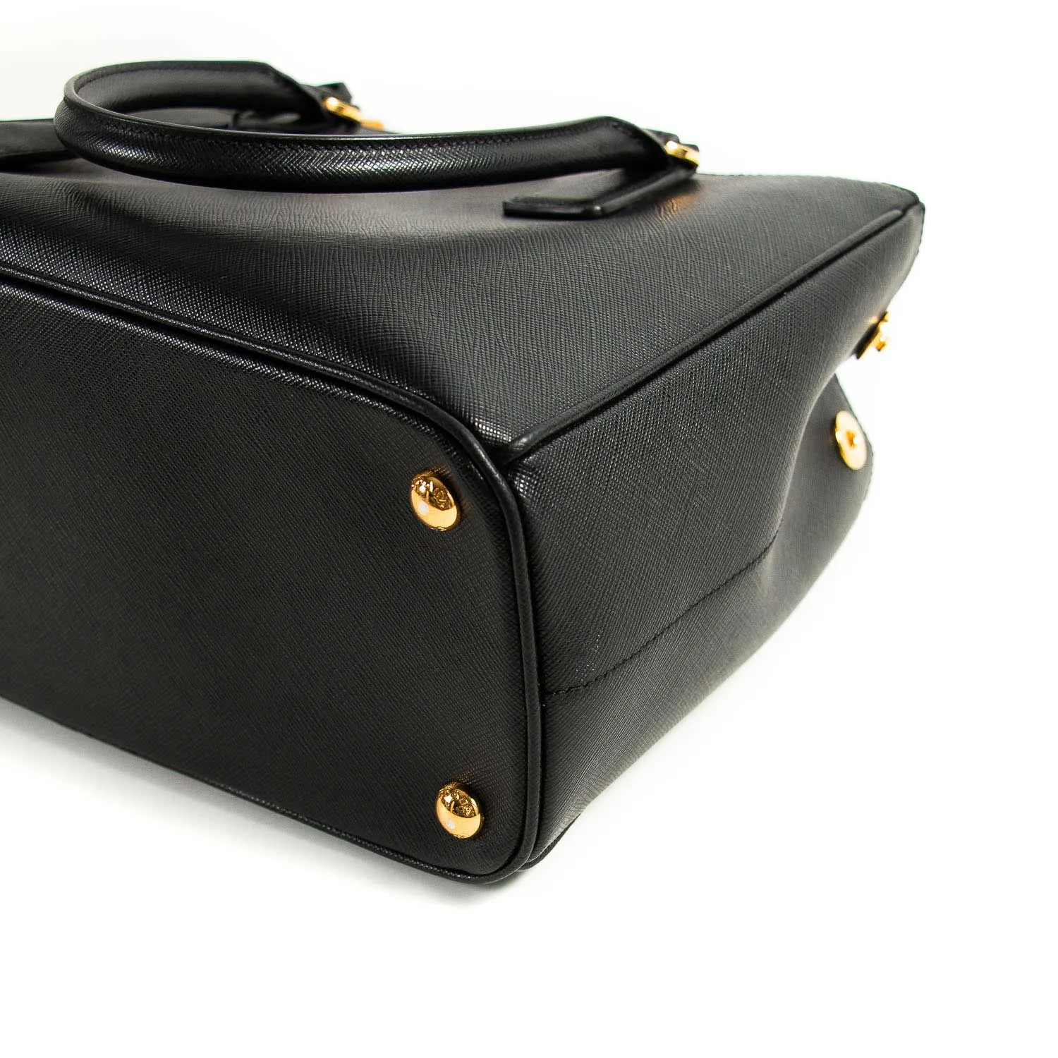 Prada Small Galleria Saffiano Double Zip Tote Bag