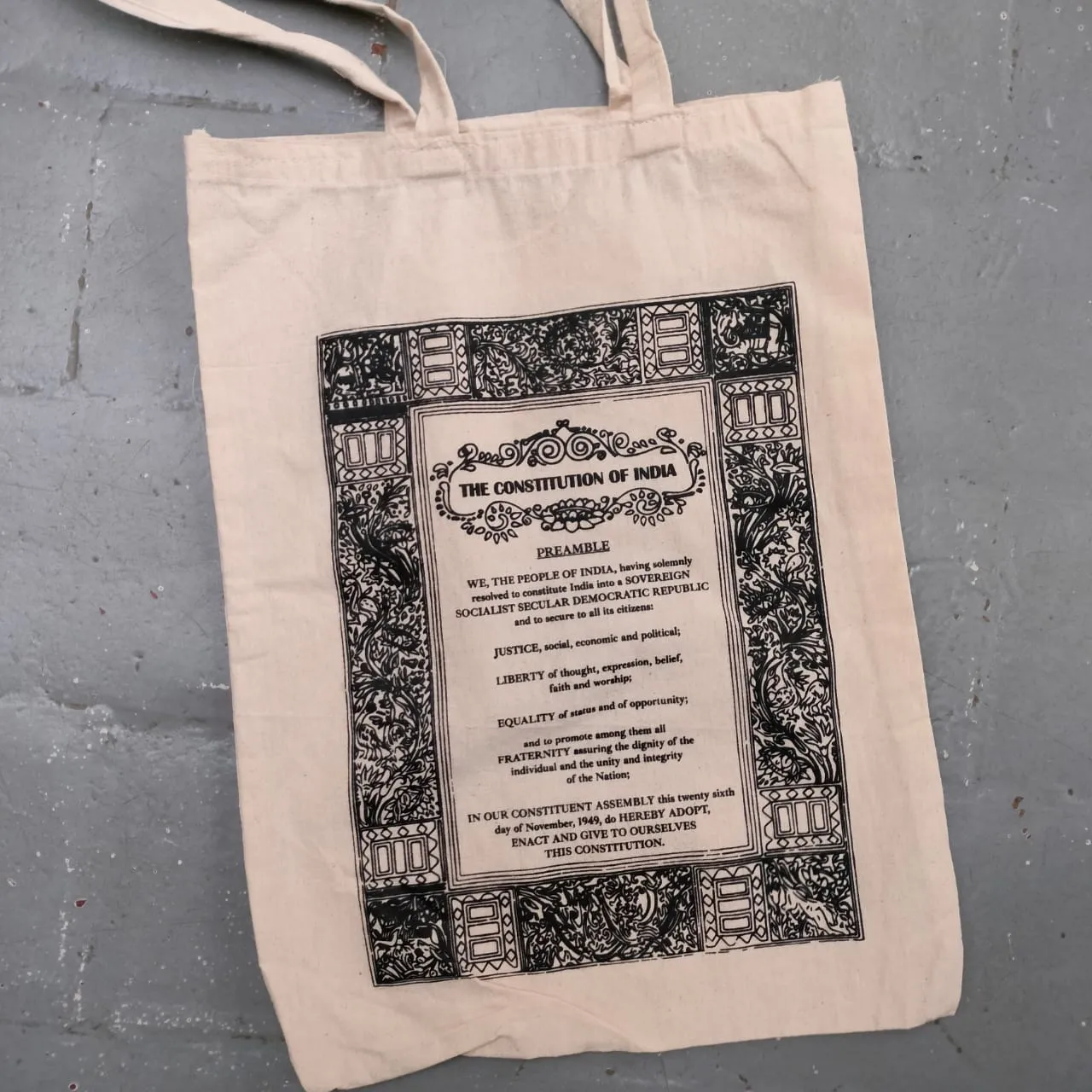 Preamble Tote Bag