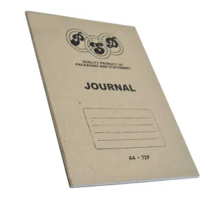 PSD 72 Page A4 Journal