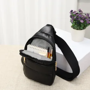 Puffer Sling Bag Purse