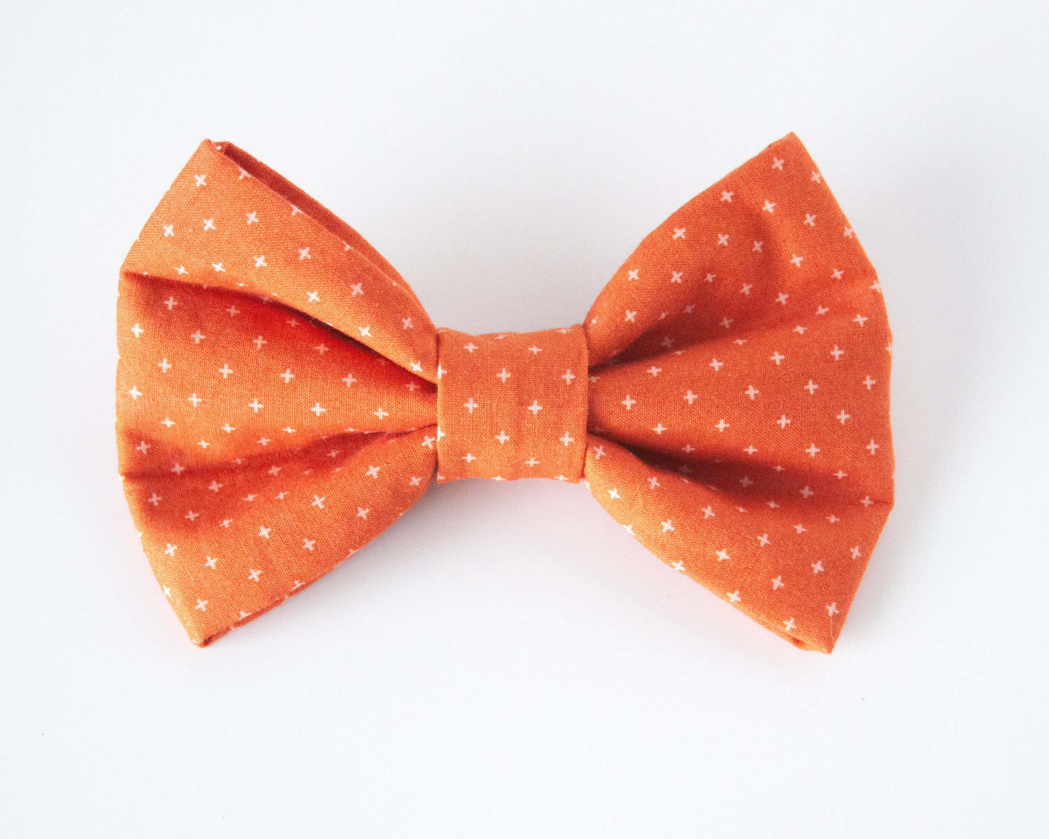 Pumpkin & Spice Dog Bow Tie