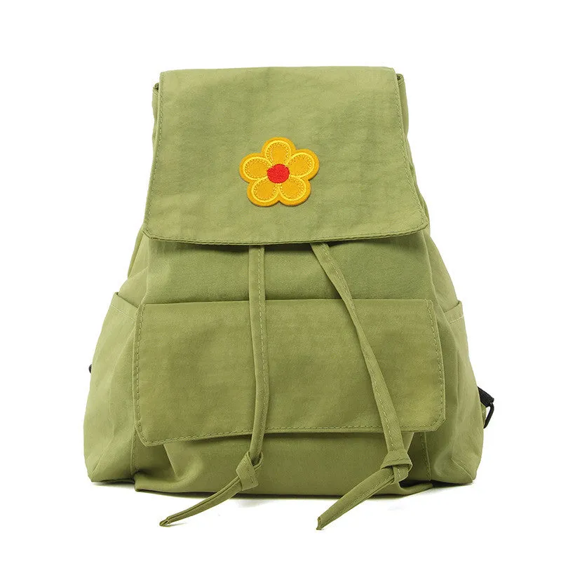 "FLOWER / Leopard" RETRO BACKPACK K071801