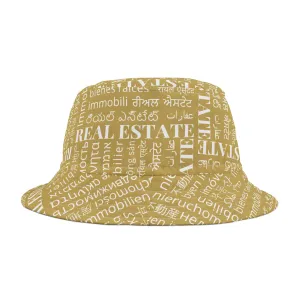 Realty ONE Group Style Real Estate Translated Bucket Hat (AOP)