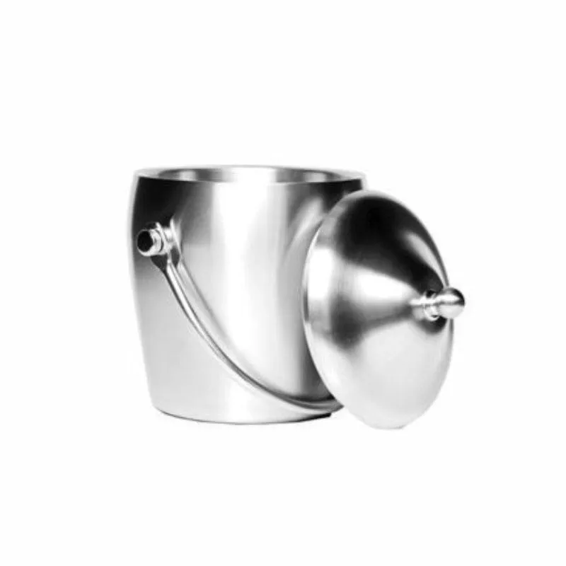 Regent Ice Bucket With Handle & Lid Stainless Steel, 1.20 Litre 41784