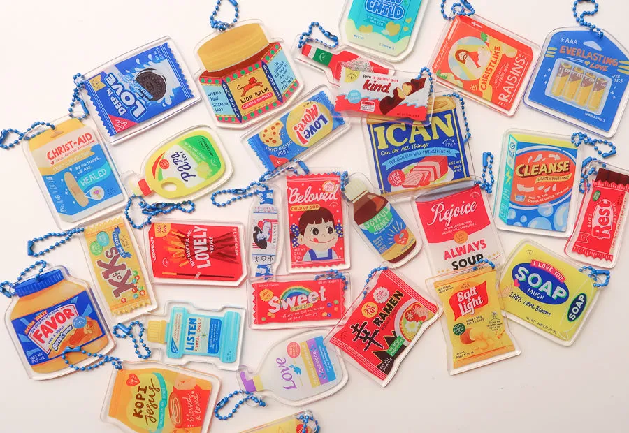 Rejoice Always Soup {Acrylic Keychain}