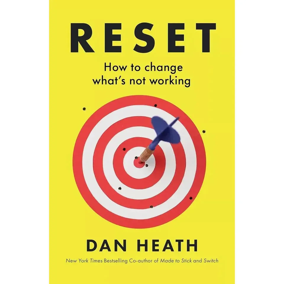 Reset Dan Heath, Kick Ass Small Talk Chartwell, Mind Body Miracle 3 Books Set