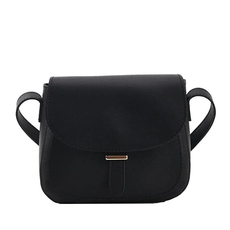 Retro Fashion Clamshell Simple Crossbody Bag