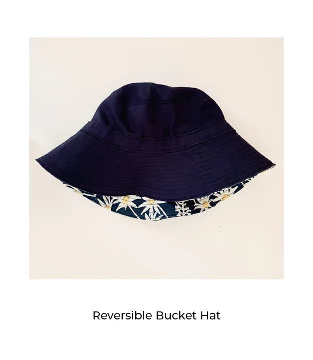Reversible Bucket Hat XS-3XL