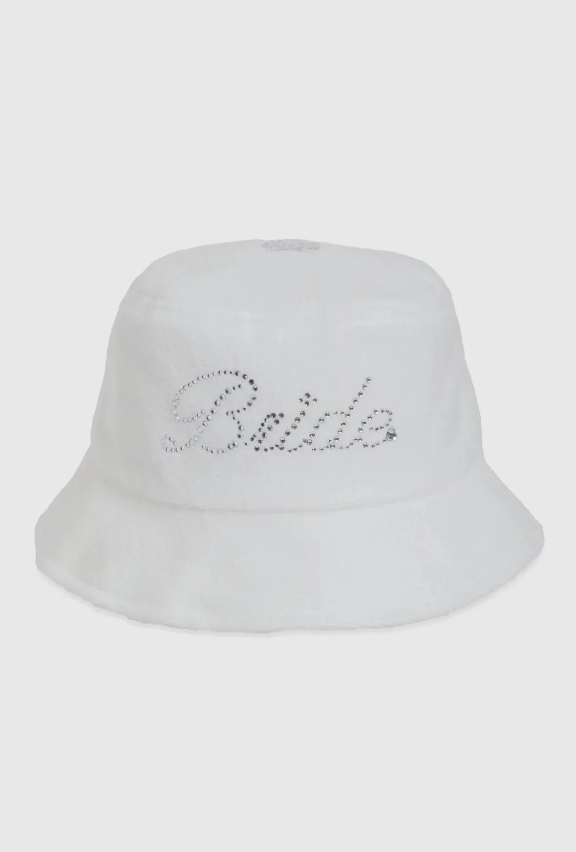 Rhinestone Bride Reversible Bucket Hat