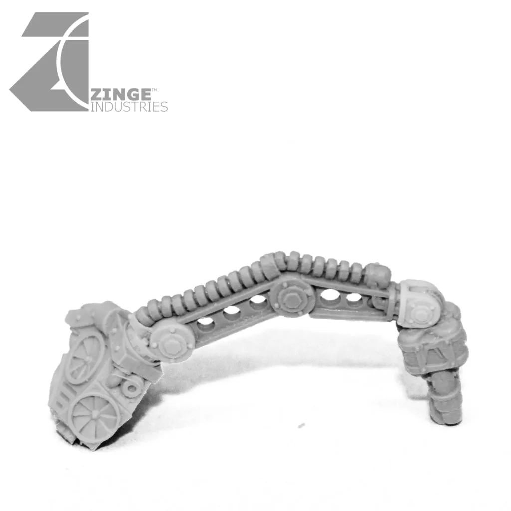 Robotic Servo Arm - 1 Arm with Various Heads - Sprue