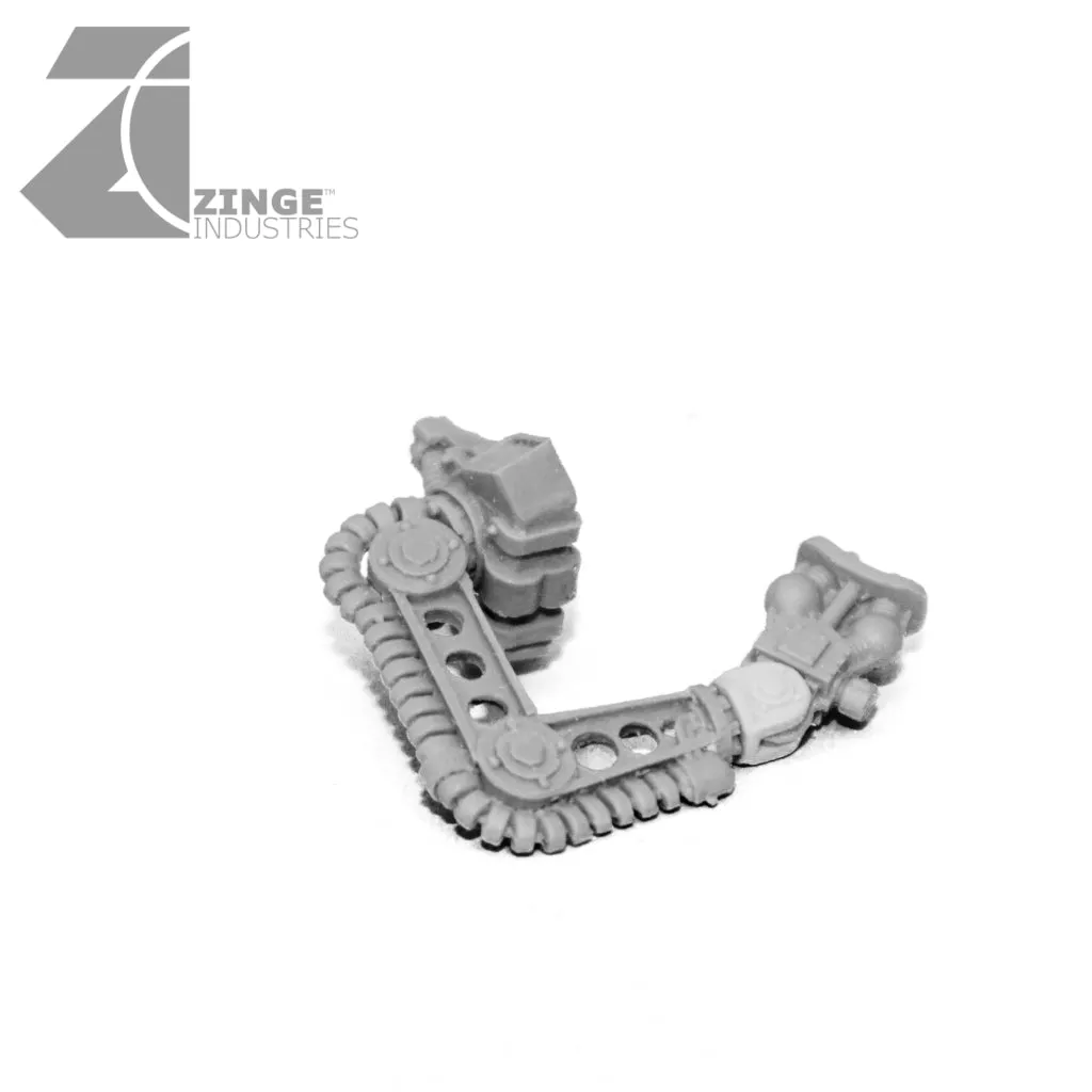 Robotic Servo Arm - 1 Arm with Various Heads - Sprue