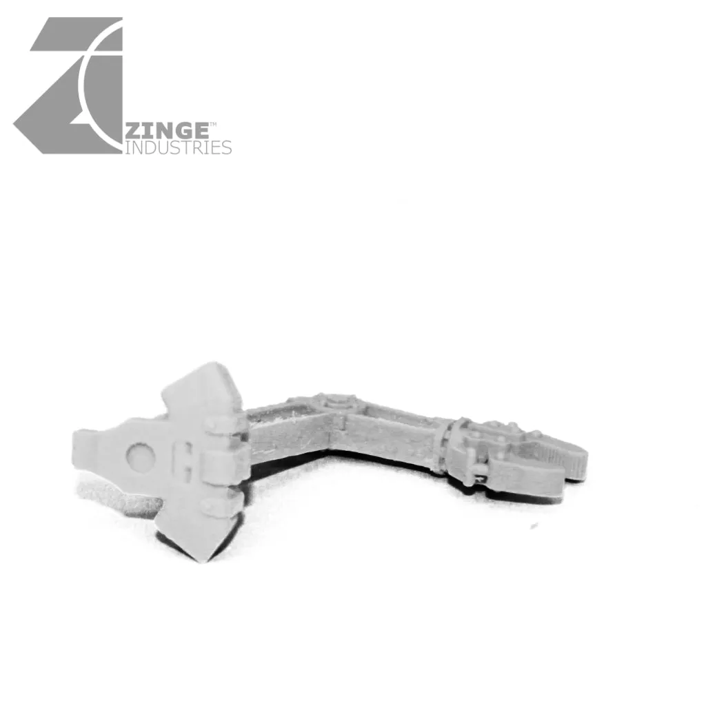 Robotic Servo Arm - 1 Arm with Various Heads - Sprue