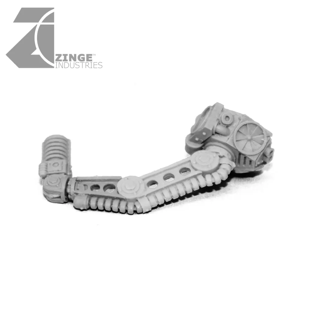 Robotic Servo Arm - 1 Arm with Various Heads - Sprue