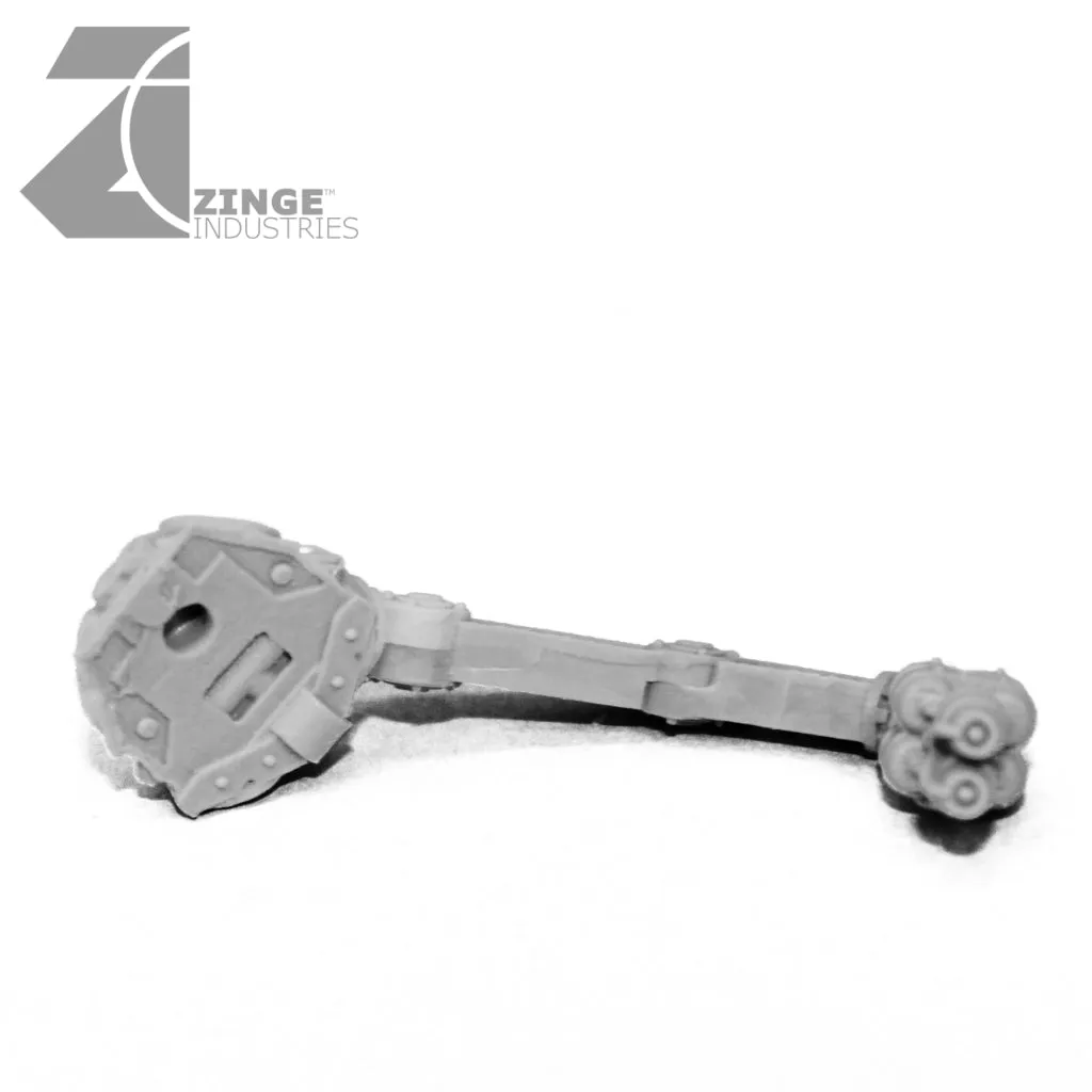 Robotic Servo Arm - 1 Arm with Various Heads - Sprue
