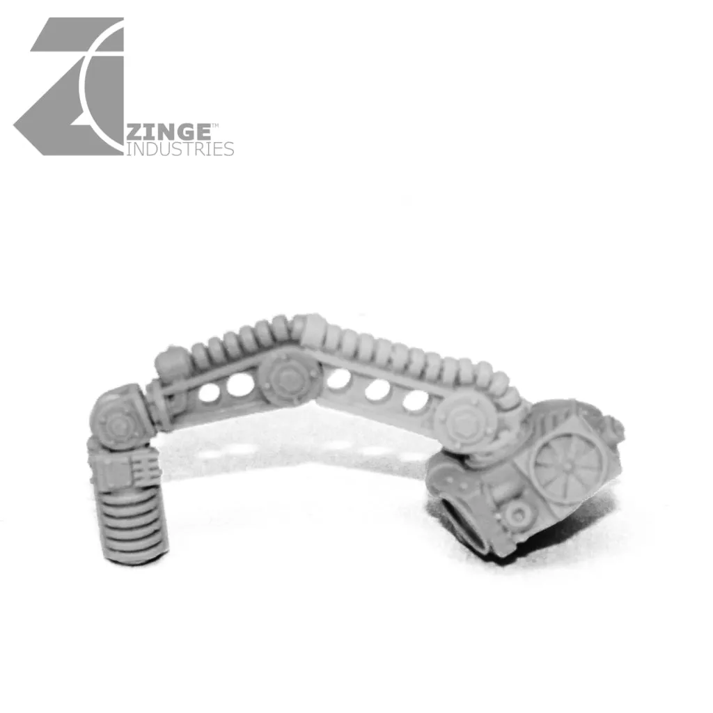 Robotic Servo Arm - 1 Arm with Various Heads - Sprue