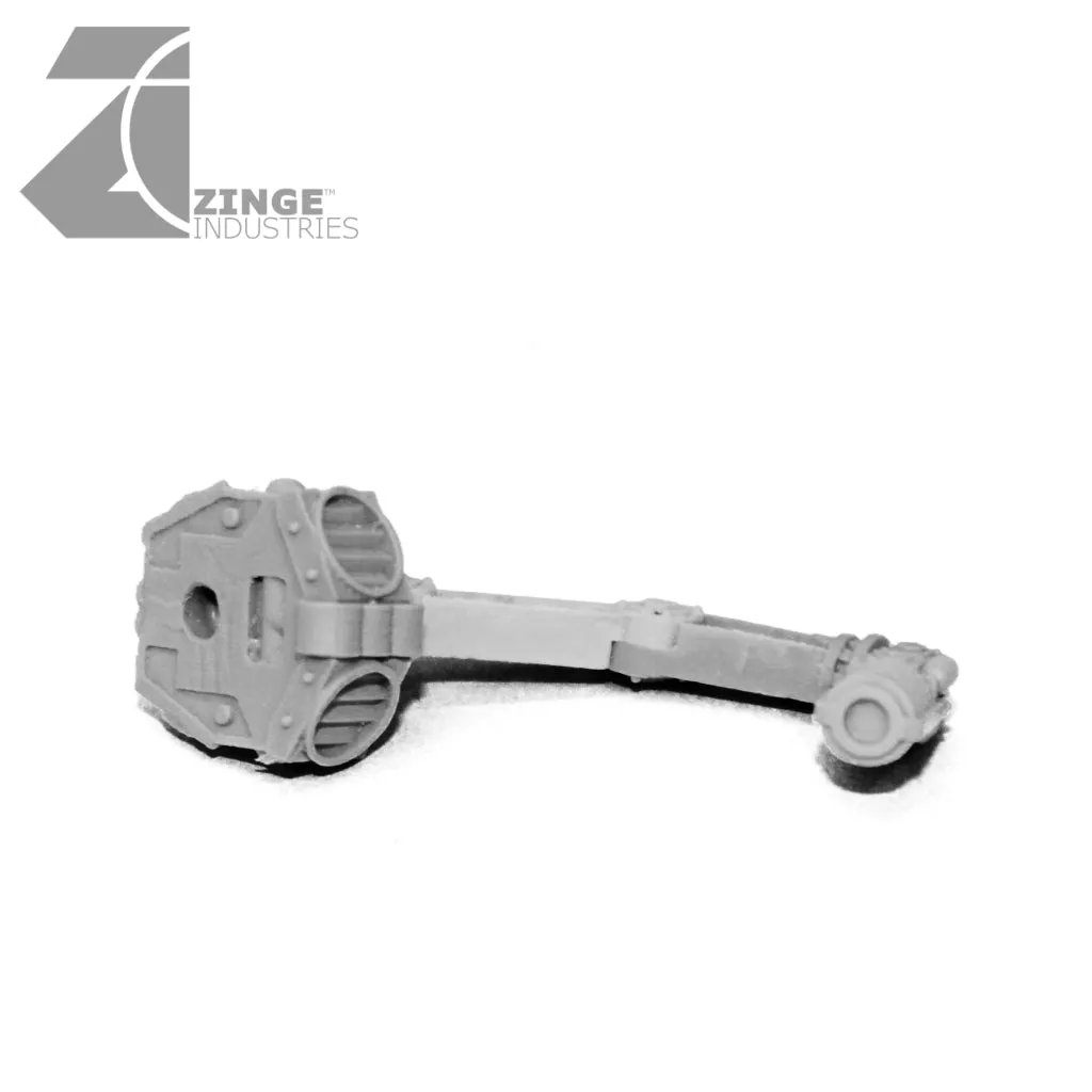 Robotic Servo Arm - 1 Arm with Various Heads - Sprue