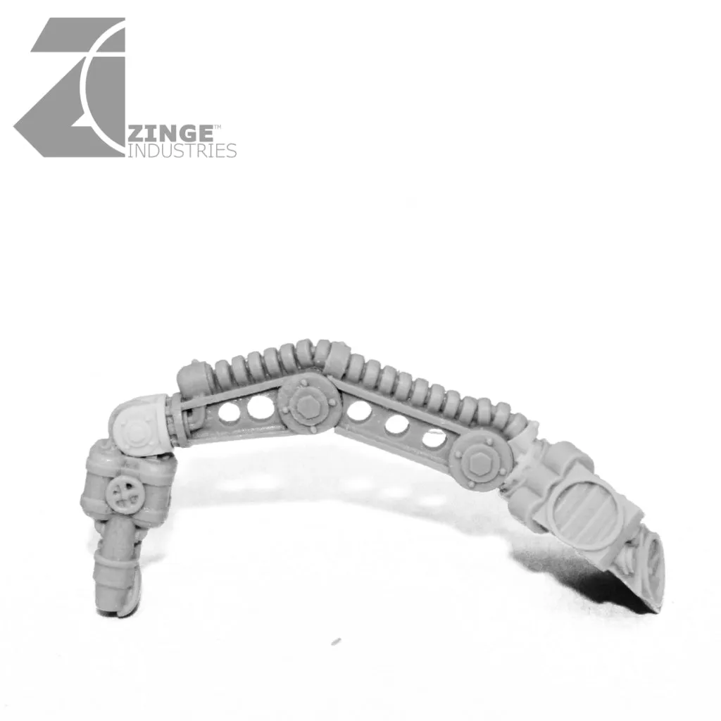 Robotic Servo Arm - 1 Arm with Various Heads - Sprue