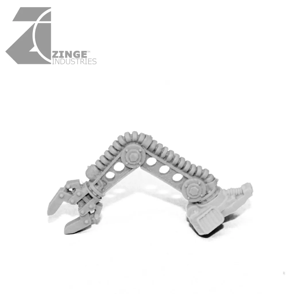 Robotic Servo Arm - 1 Arm with Various Heads - Sprue