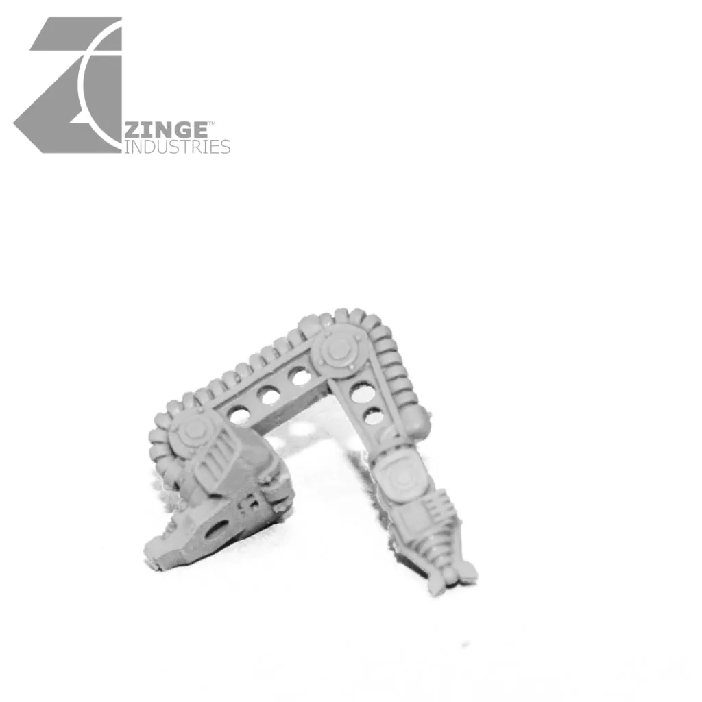 Robotic Servo Arm - 1 Arm with Various Heads - Sprue