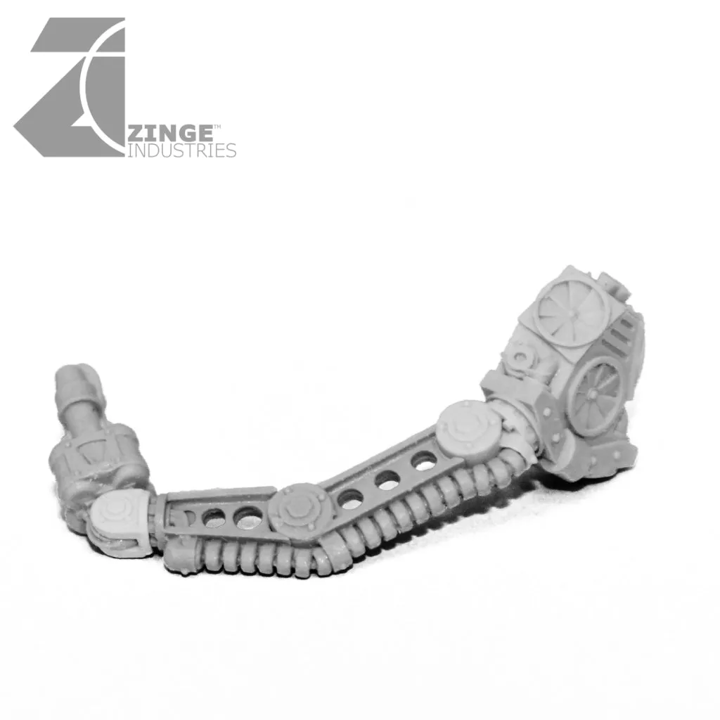Robotic Servo Arm - 1 Arm with Various Heads - Sprue