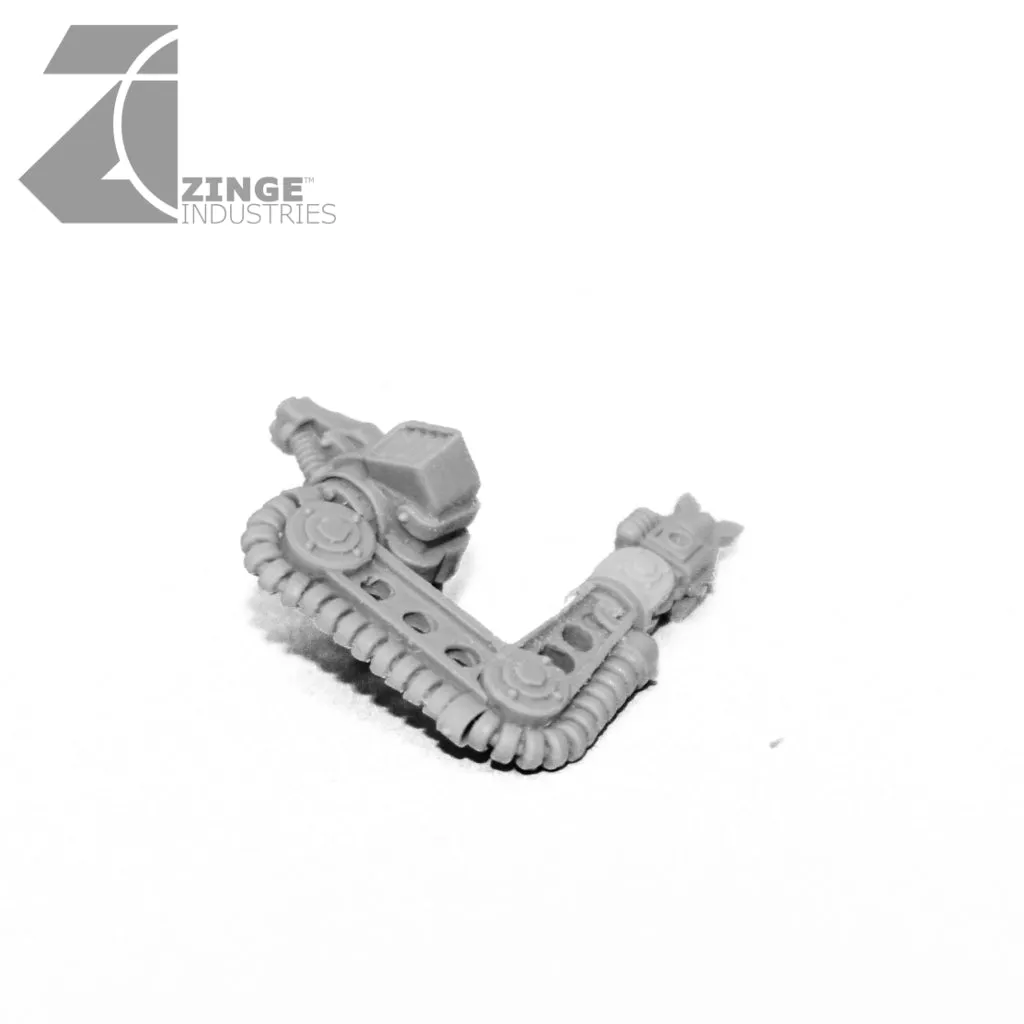 Robotic Servo Arm - 1 Arm with Various Heads - Sprue