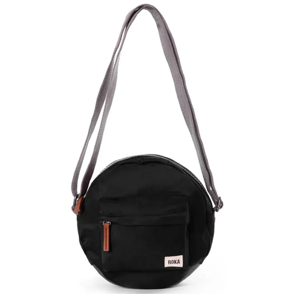 Roka Paddington B Recycled Nylon Black Bag