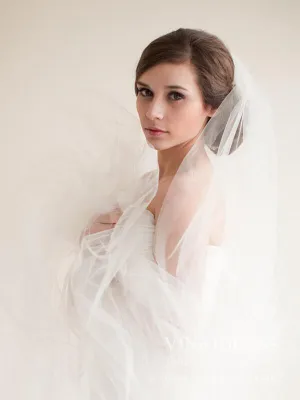 Roycebridal Classic Simple Cathedral Veil AC1214