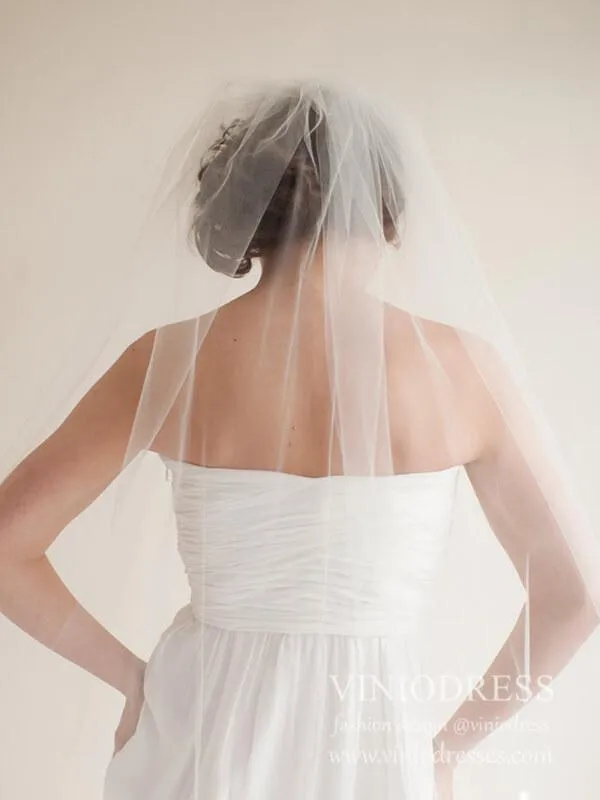 Roycebridal Classic Simple Cathedral Veil AC1214