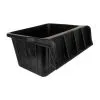 Rubber feed bucket wall