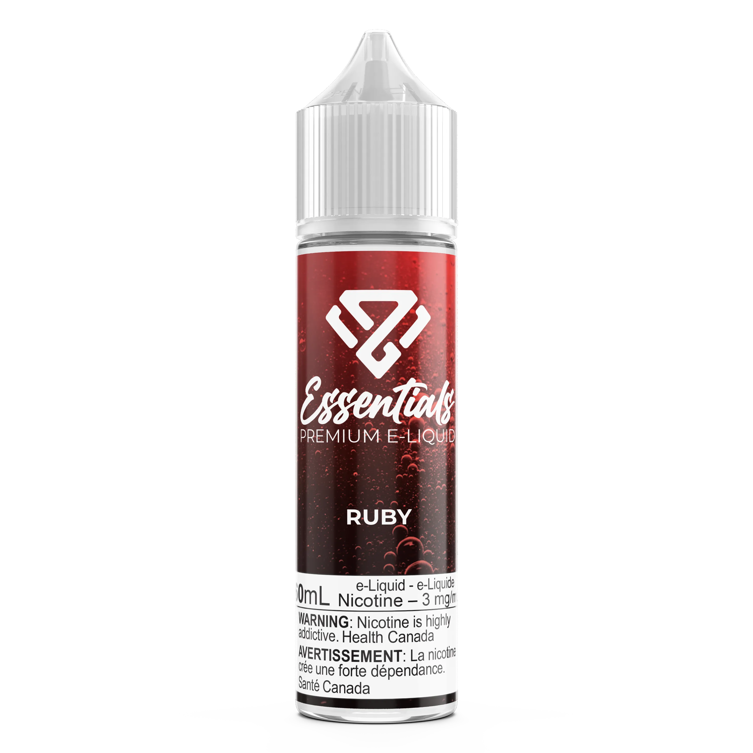 RUBY BY ESSENTIALS PREMIUM E-LIQUID - 60ML