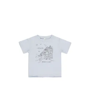RYLEE   CRU Raw Edge Tee || Amalfi Coast