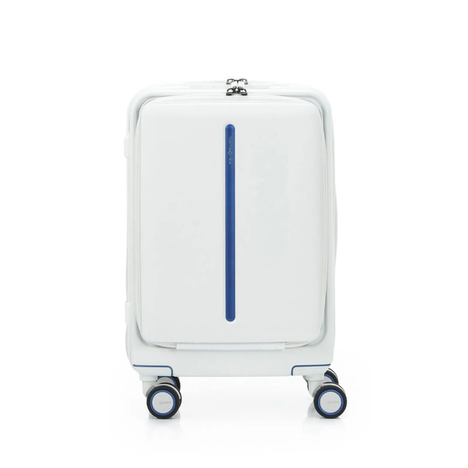 Samsonite Beamix 55cm Front Pocket Suitcase White