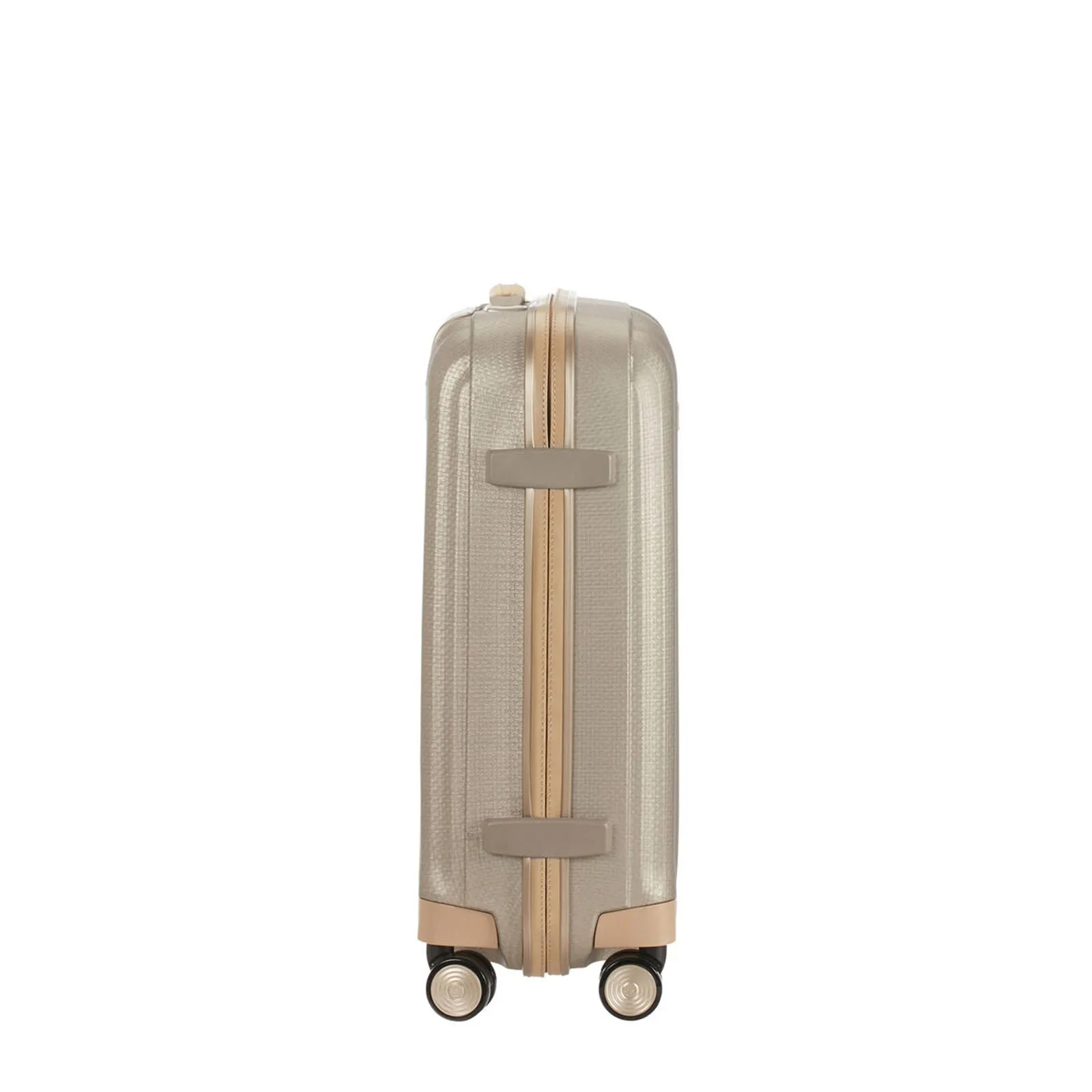 Samsonite Lite-Cube Prime 55cm Suitcase Ivory Gold