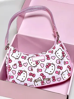 Sanrio Y2K Nylon Shoulder Bag With Gift Box