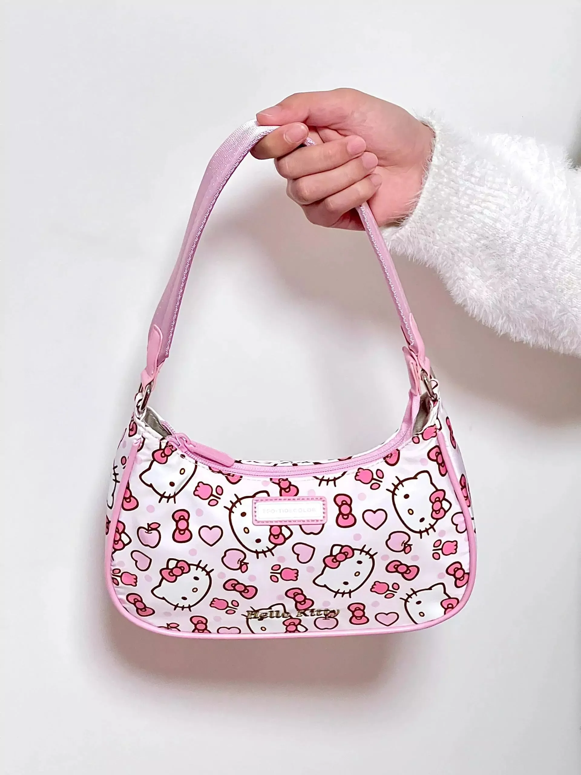 Sanrio Y2K Nylon Shoulder Bag With Gift Box