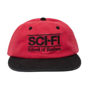 Sci-Fi Fantasy School Of Business Cap - Red / Black