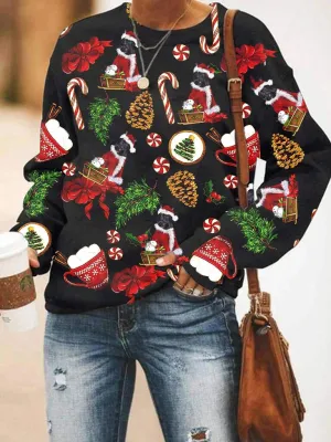 Scottish Terrier All Over Print Unisex Sweater