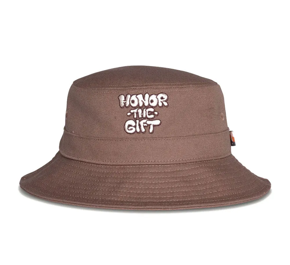 SCRIPT BUCKET HAT
