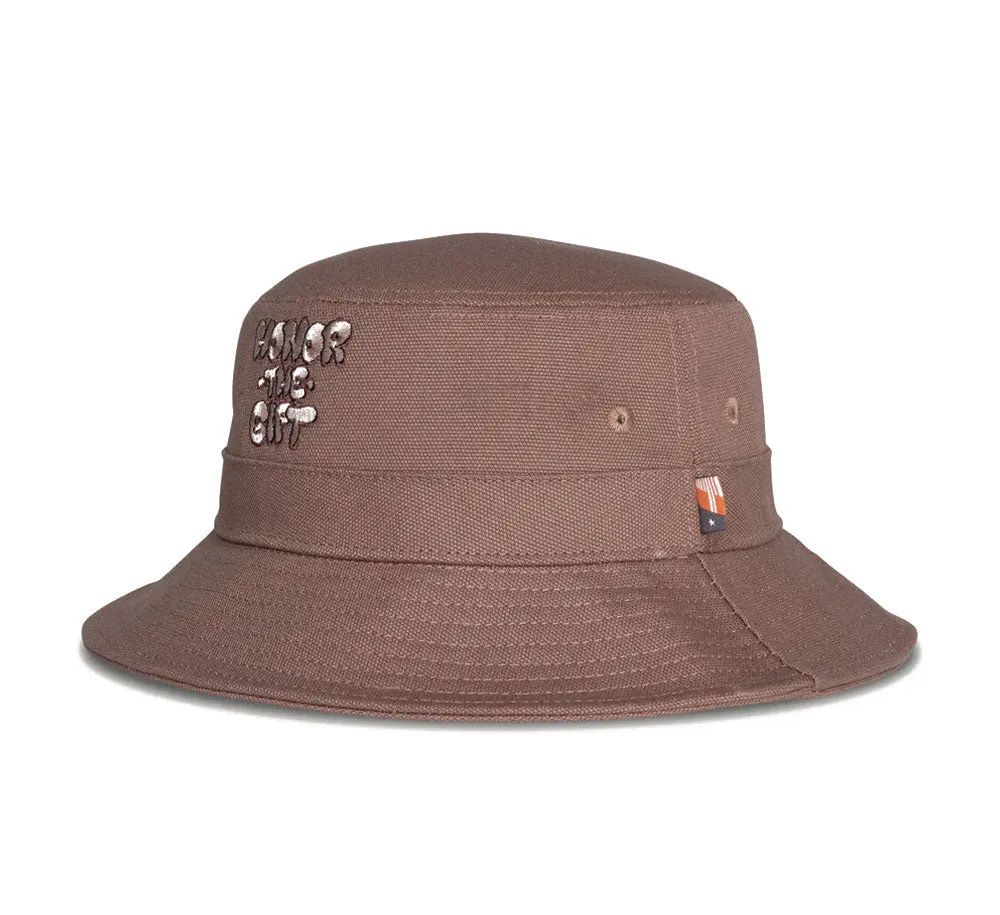 SCRIPT BUCKET HAT
