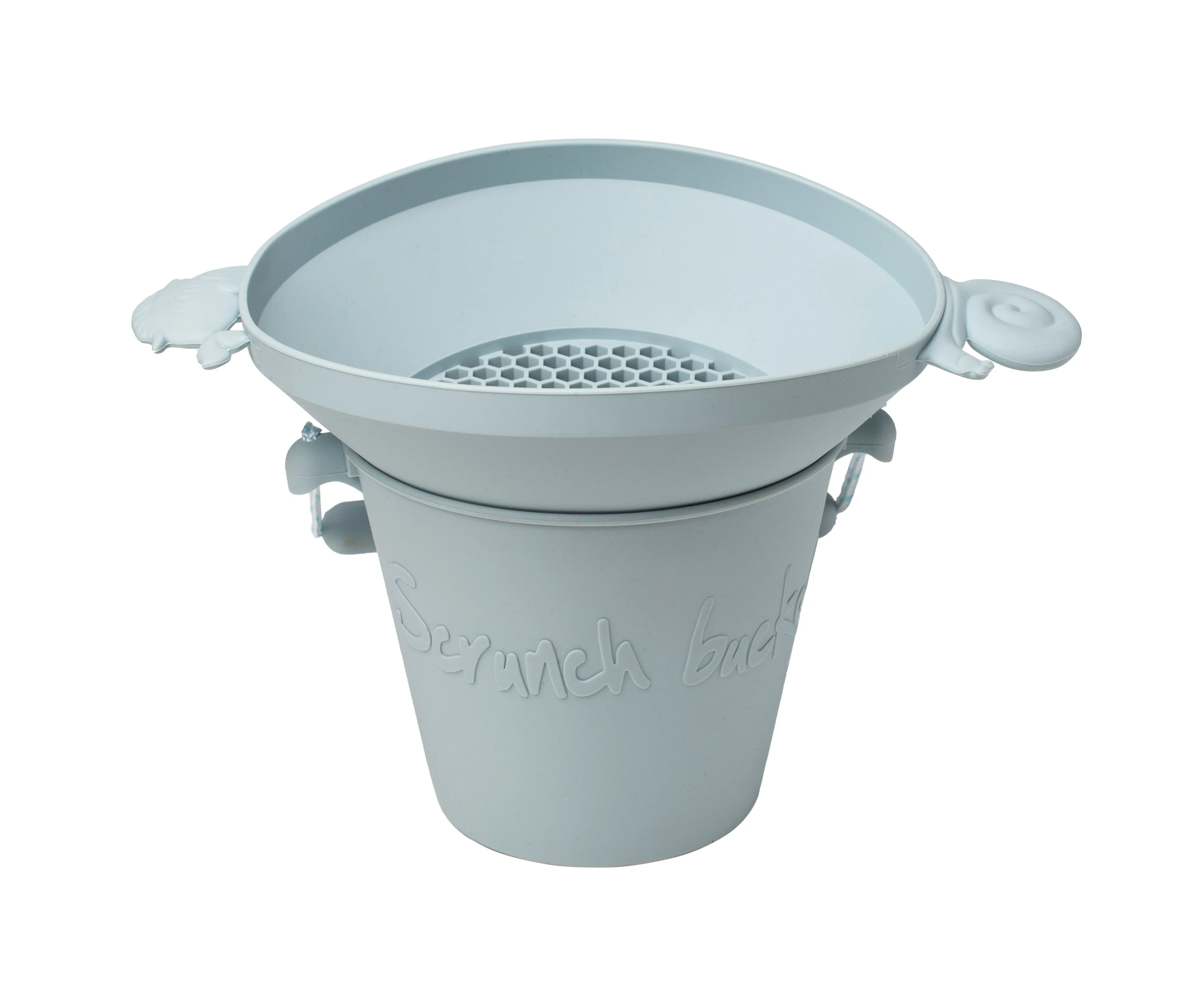 Scrunch Panner - Duck Egg Blue