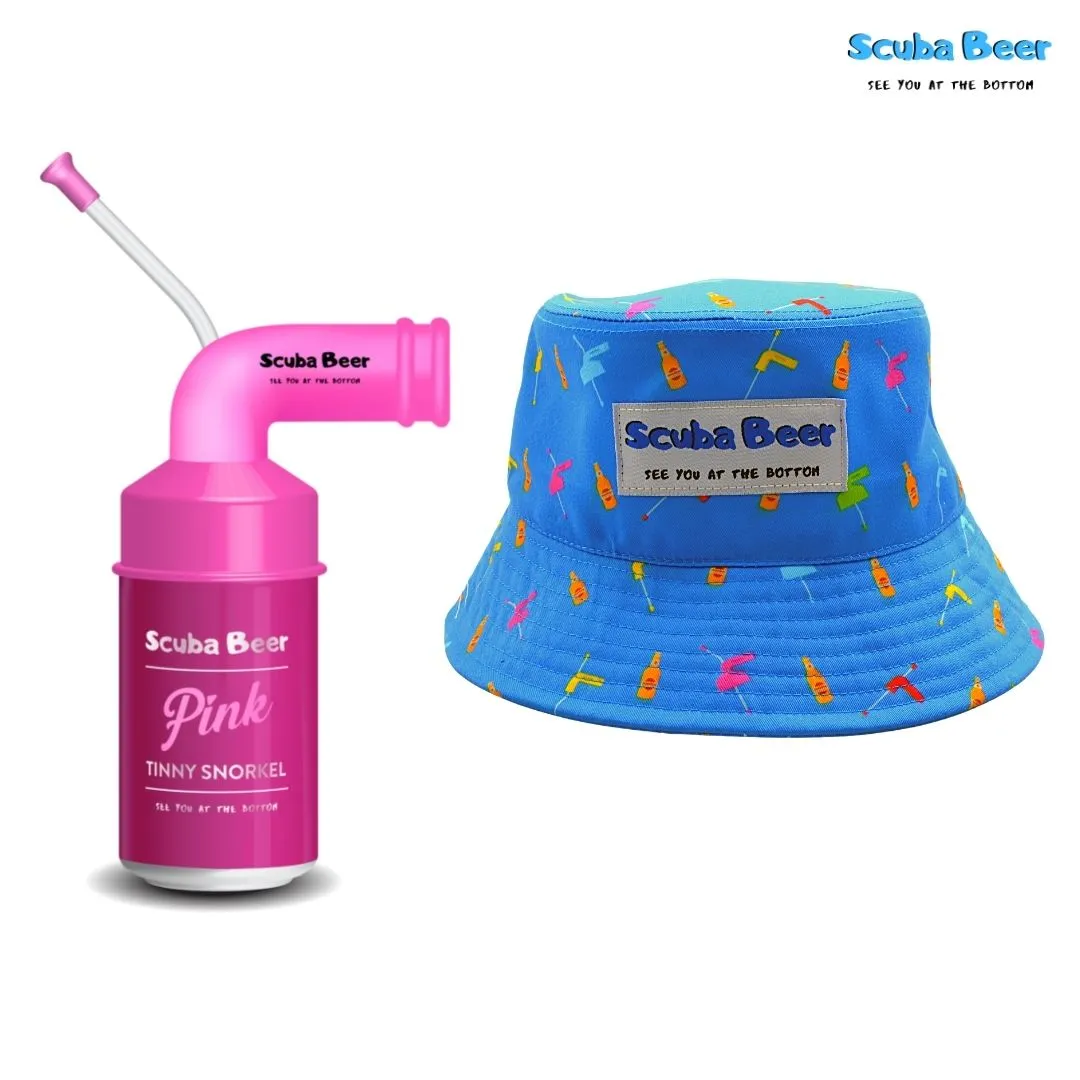 Scuba Beer™ Snorkel   Bucket Hat