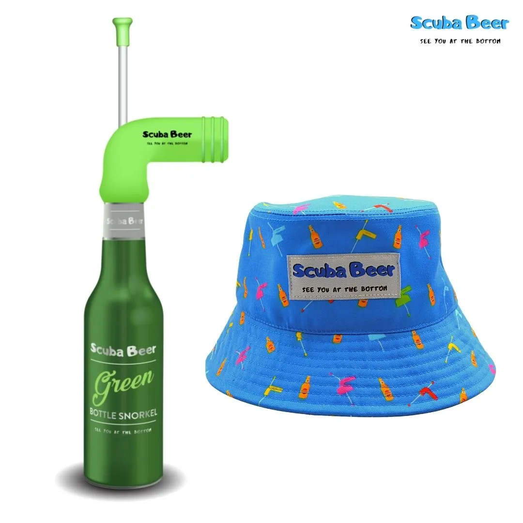 Scuba Beer™ Snorkel   Bucket Hat
