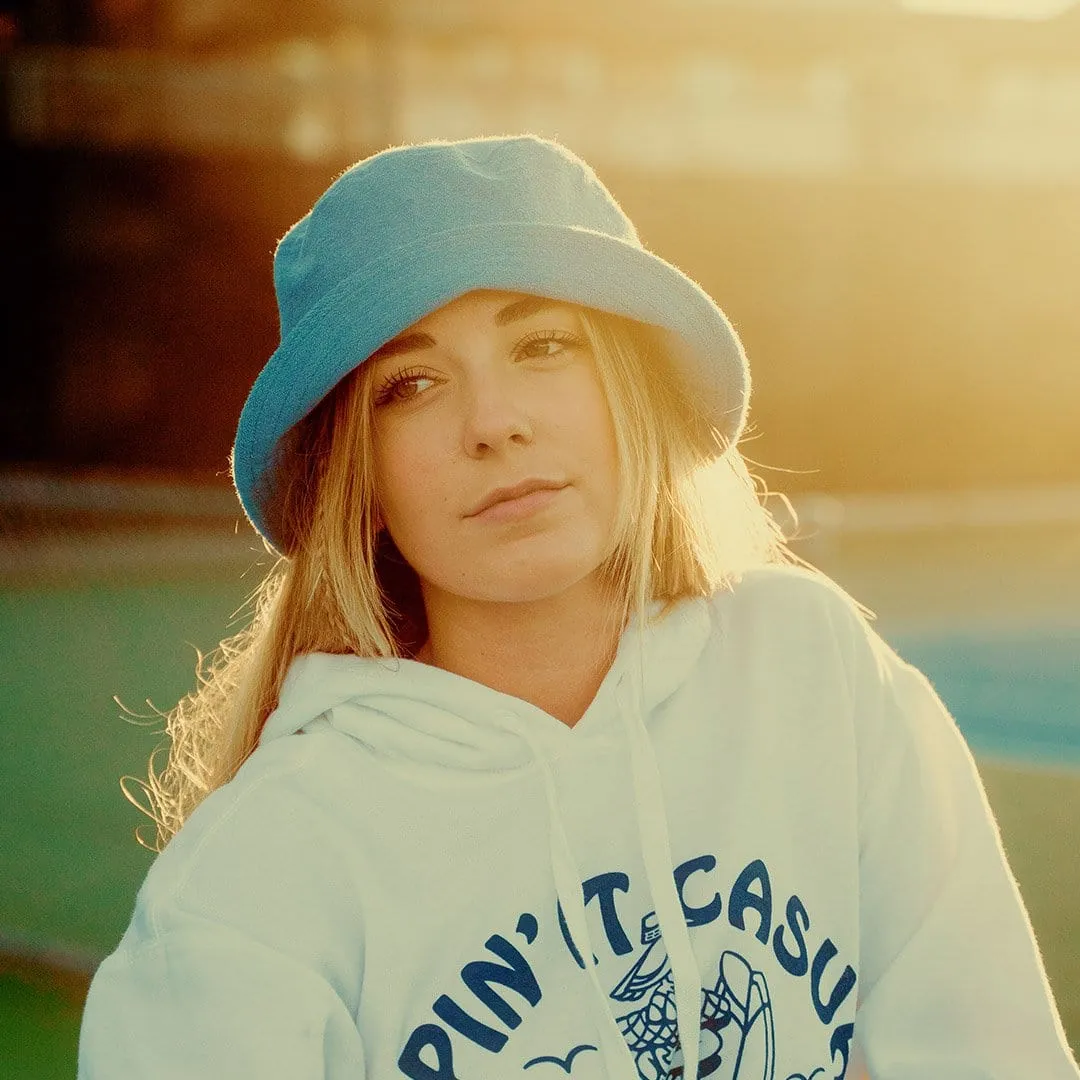 SeaVees - Terry Bucket Hat - Pacific Blue